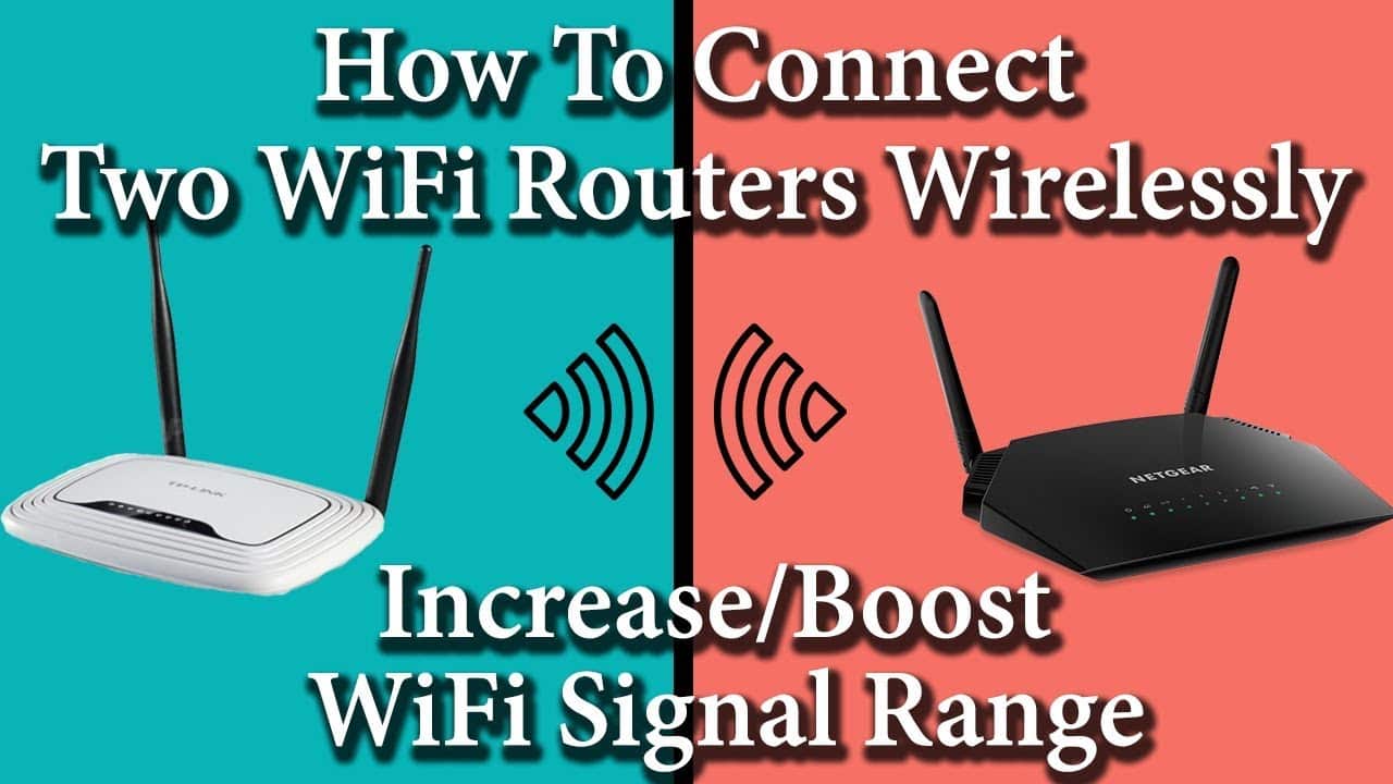 Connect Two Wifi Routers Wirelessly To Extend Rang